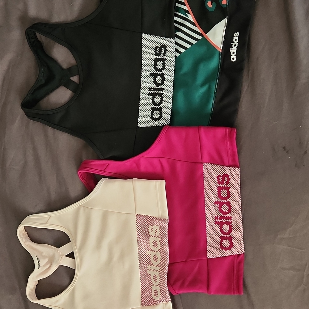 Adidas sports bra bundle